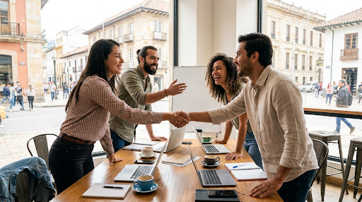 Reunión con emprendedores impulsados por impulsIA